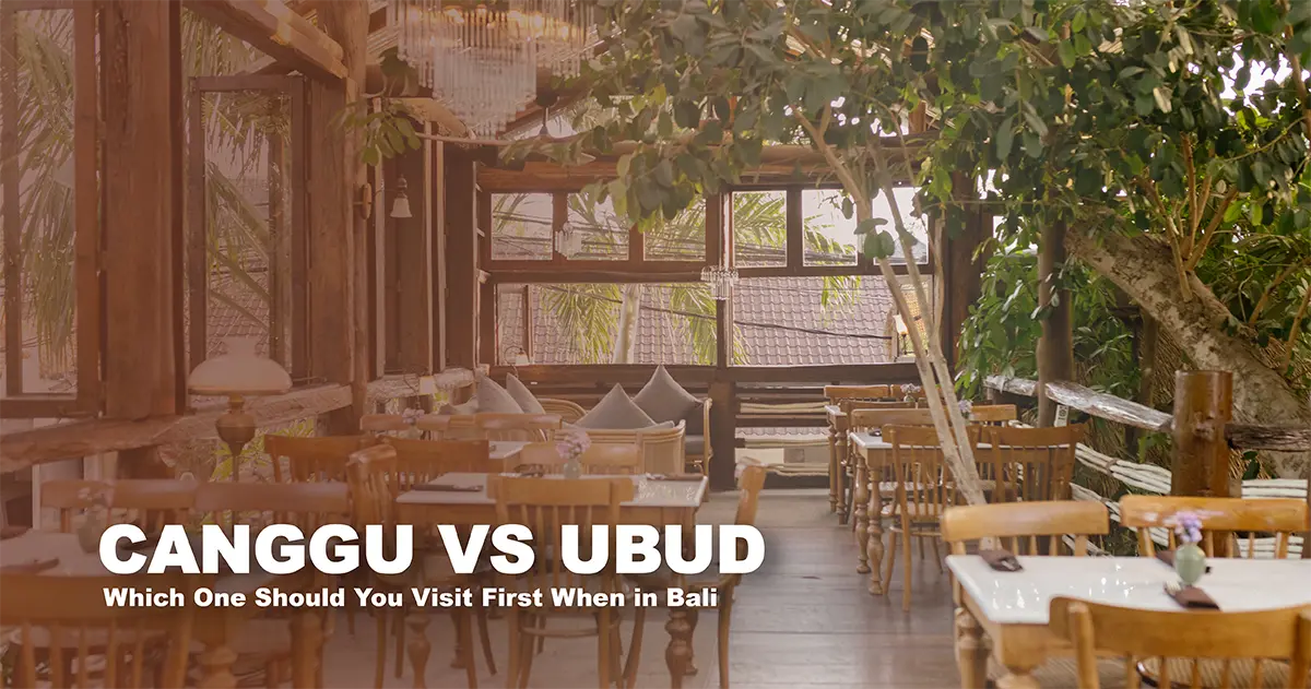go to ubud or canggu first