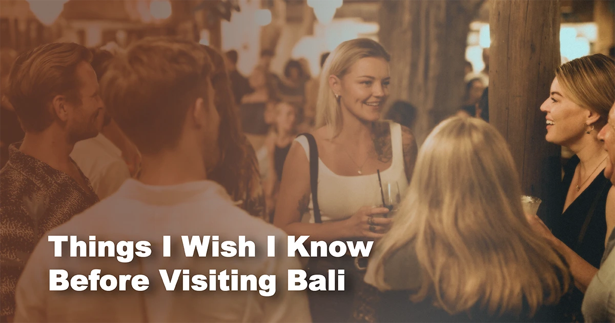 you should know before going to bali
