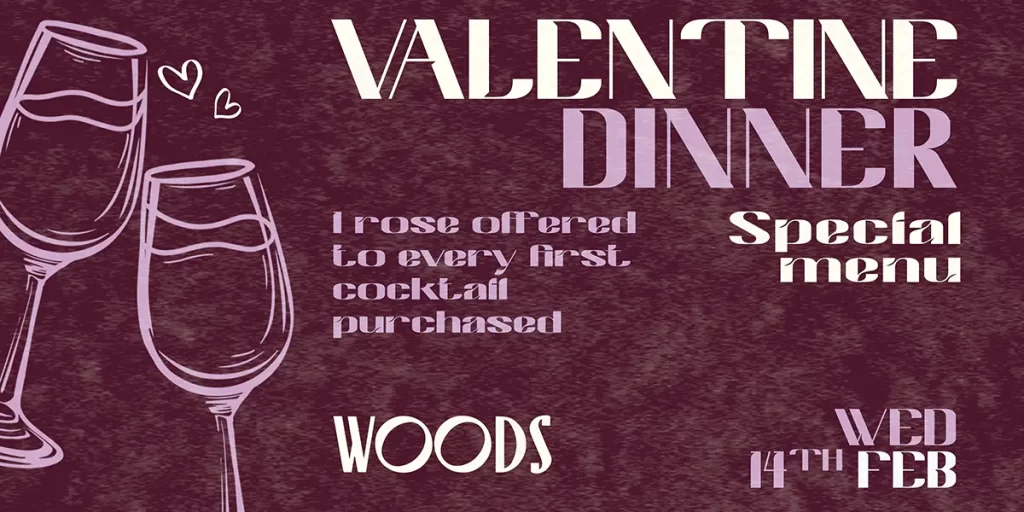 Valentine Dinner at Woods Pererenan