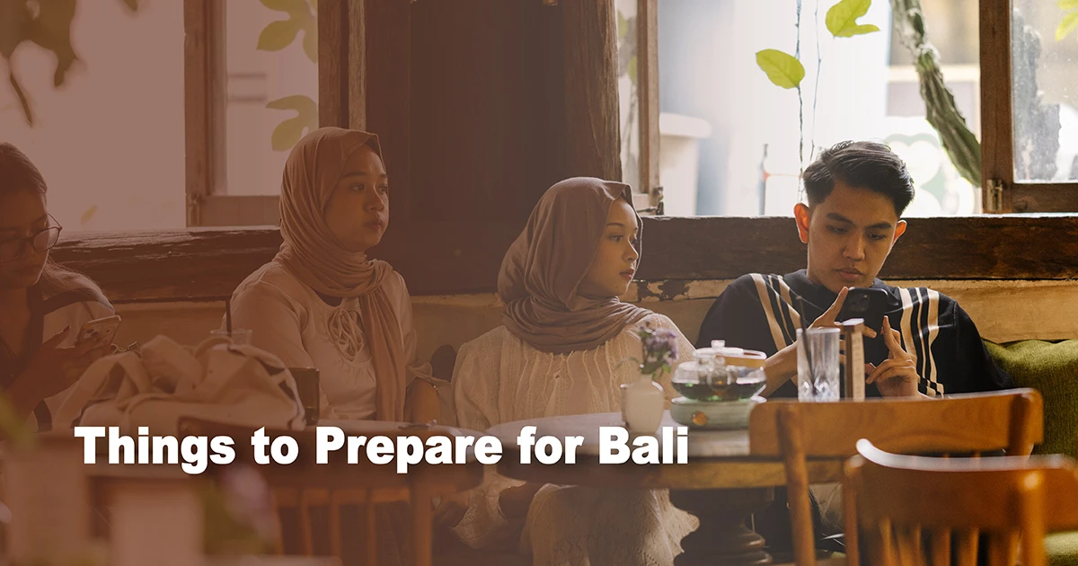 things to prepare for bali