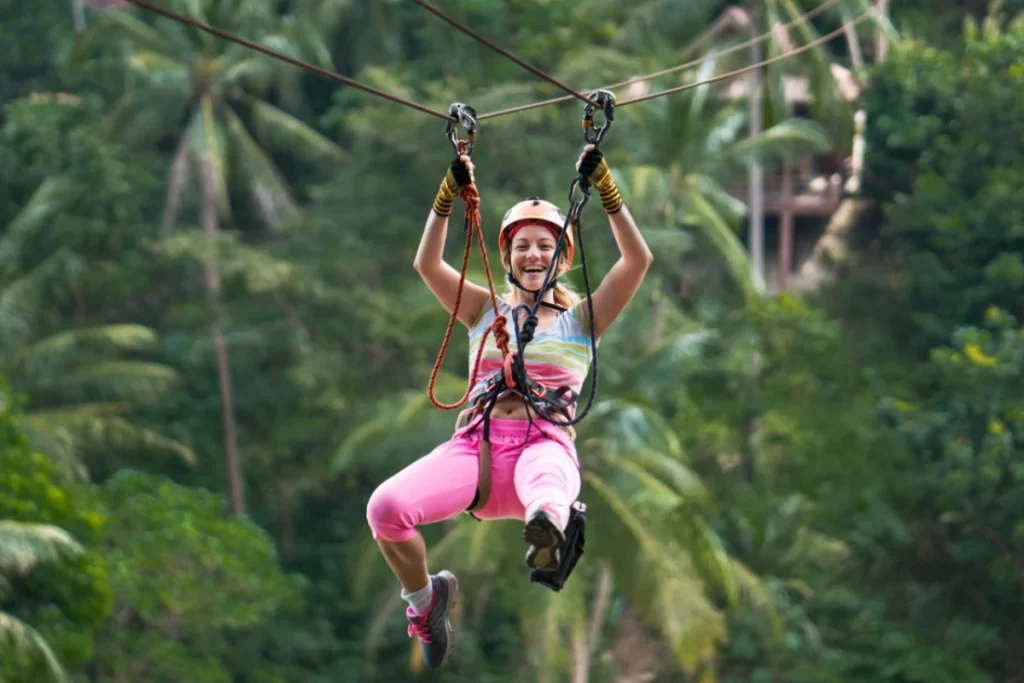 ziplining-bali